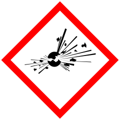 GHS pictogram explos